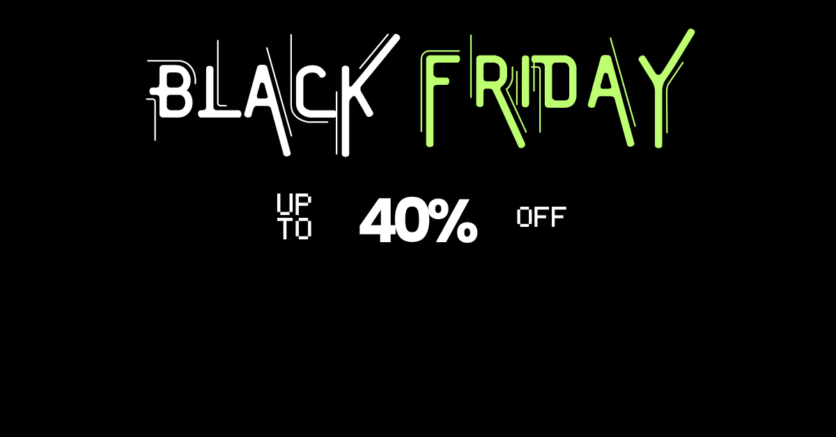 🔥 BLACK FRIDAY SALE 🔥