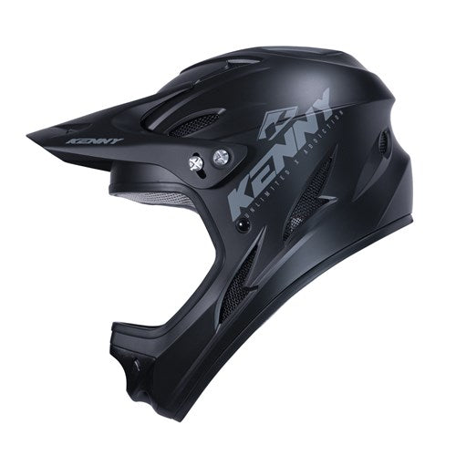 KENNY Racing Helmet - Downhill 2023 - MATTE BLACK